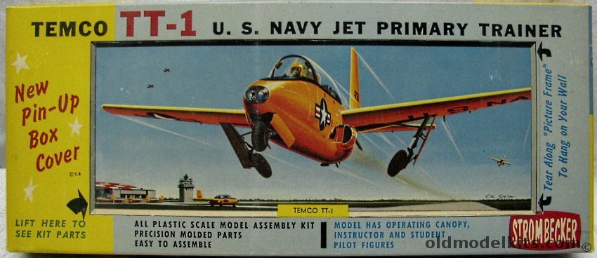 Strombecker 1/48 Temco TT-1 Navy Primary Trainer, D36-100 plastic model kit